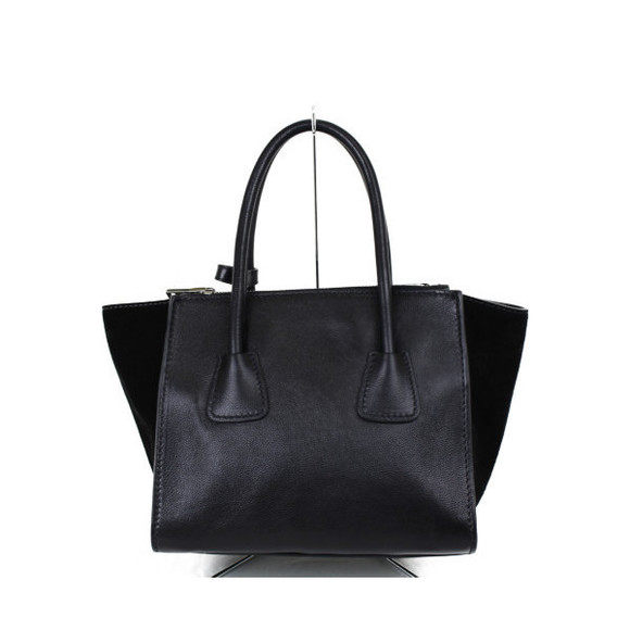 Prada Shoulder Black 2WAY Leather Bag - Picture 1 of 11